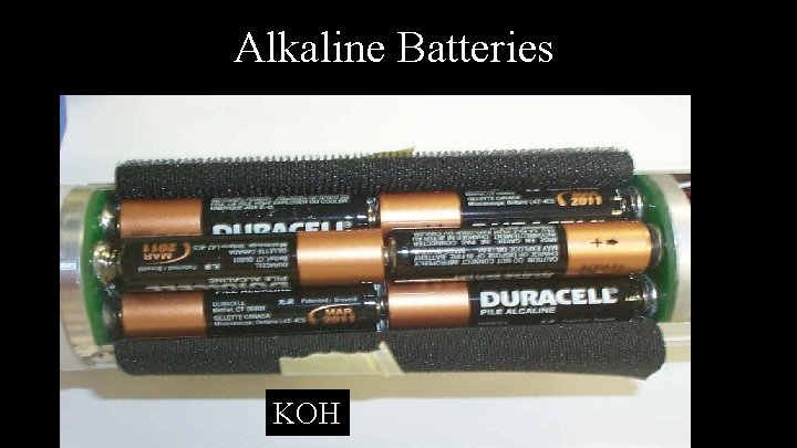 Alkaline Batteries KOH 