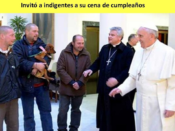 Invitó a indigentes a su cena de cumpleaños 