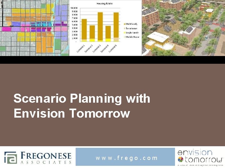 Scenario Planning with Envision Tomorrow www. frego. com 