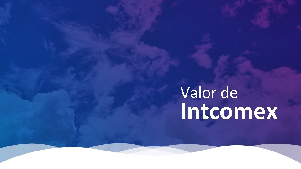 Valor de Intcomex 