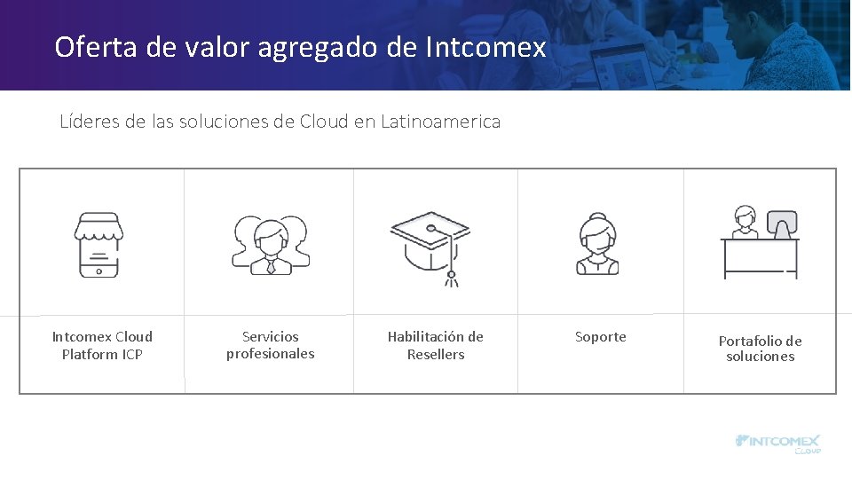 Oferta de valor agregado de Intcomex Líderes de las soluciones de Cloud en Latinoamerica