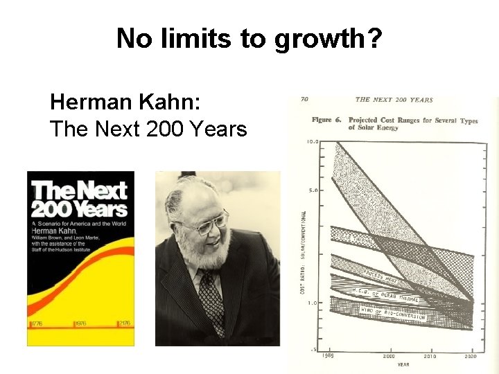 No limits to growth? Herman Kahn: The Next 200 Years 