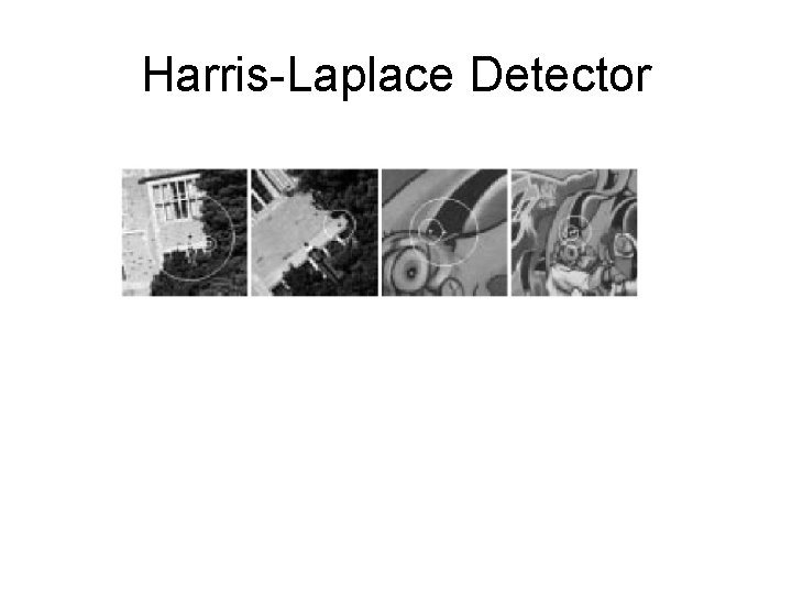 Harris-Laplace Detector 