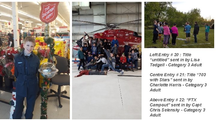 Left Entry # 20 : Title “untitled” sent in by Lisa Tadgell - Category