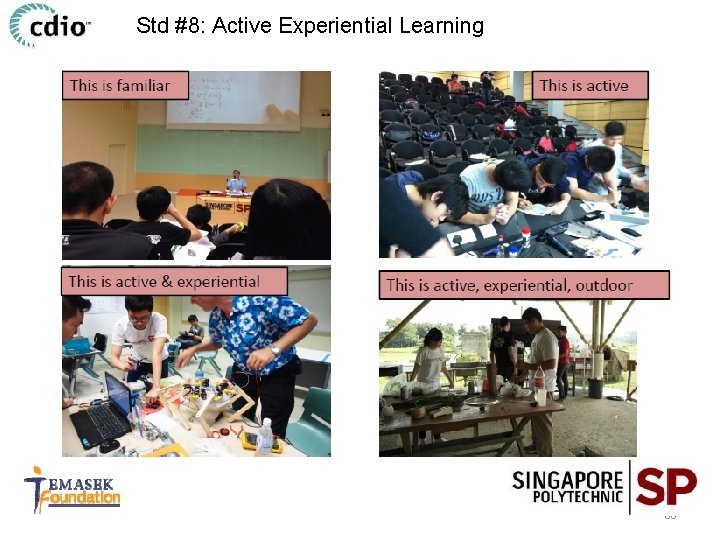 Std #8: Active Experiential Learning 60 