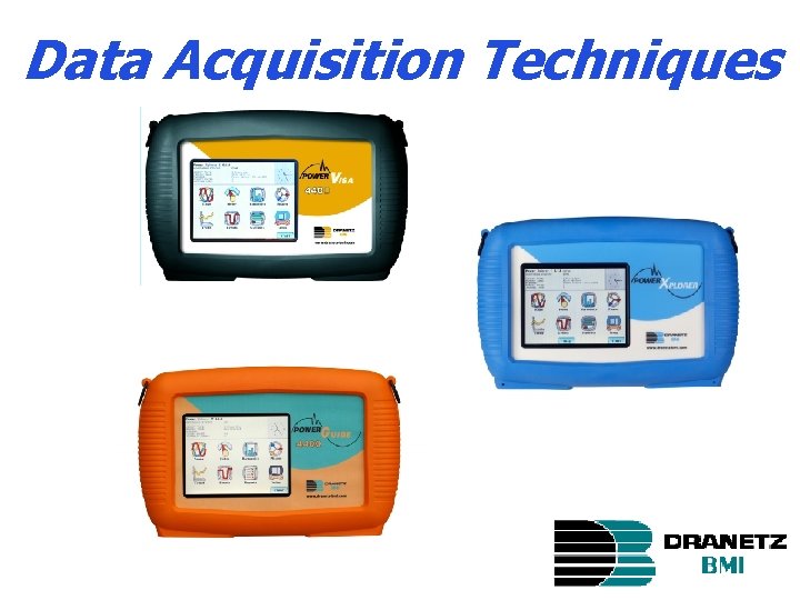 Data Acquisition Techniques 