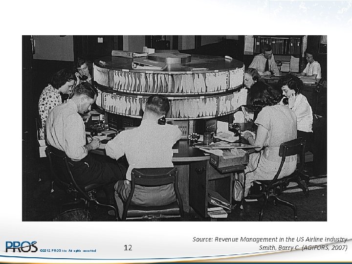 © 2012 PROS Inc. All rights reserved. 12 Source: Revenue Management in the US
