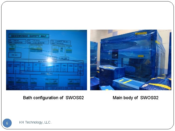 Bath configuration of SWOS 02 5 KH Technology, LLC. Main body of SWOS 02