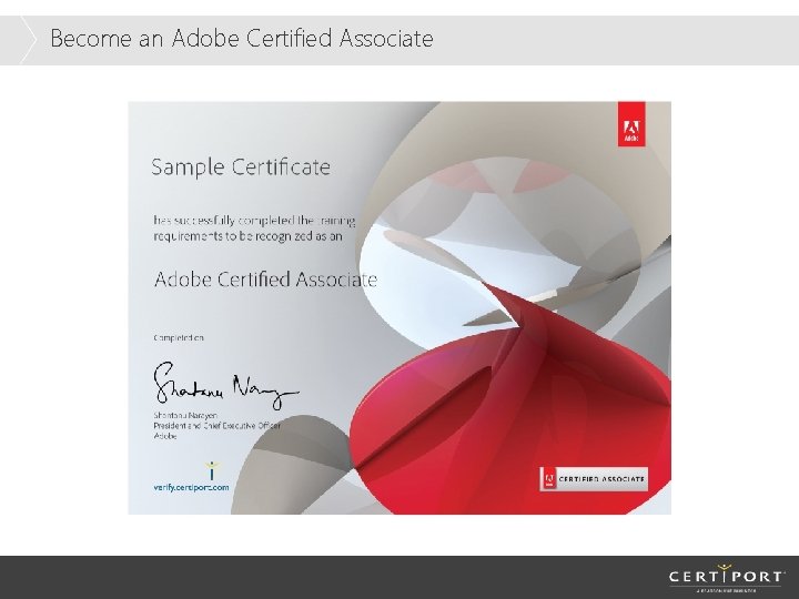 Become an Adobe Certified Associate 