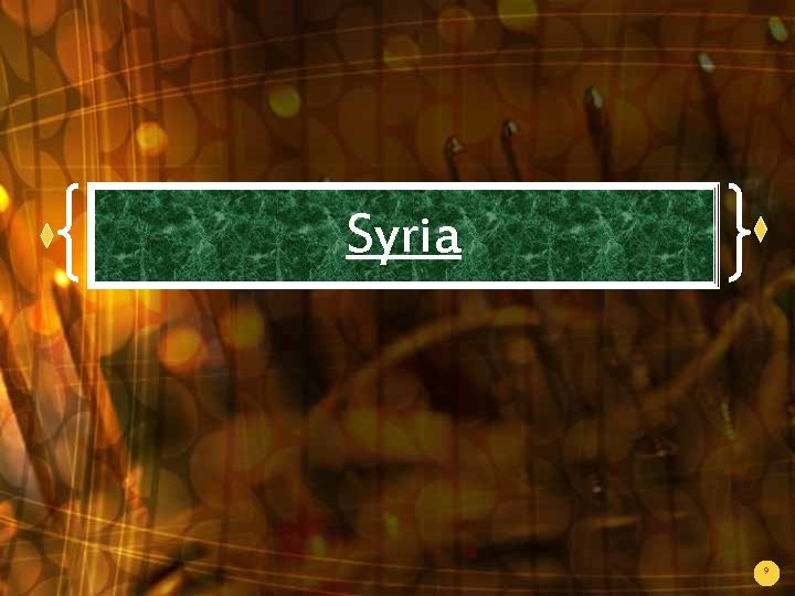 Syria 9 
