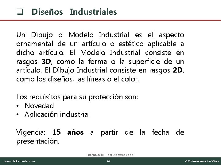 q Diseños Industriales Un Dibujo o Modelo Industrial es el aspecto ornamental de un