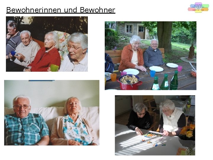 Bewohnerinnen und Bewohner 