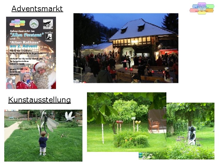 Adventsmarkt Kunstausstellung 