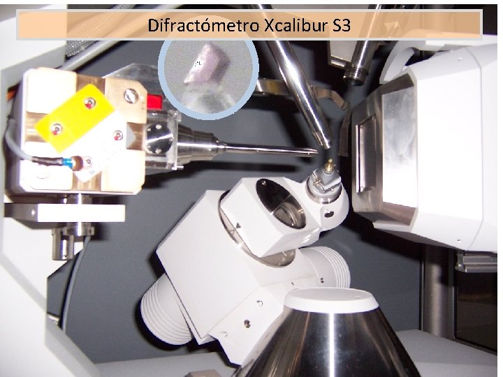 Difractómetro Xcalibur S 3 Difractómetro Xcalibur S 3