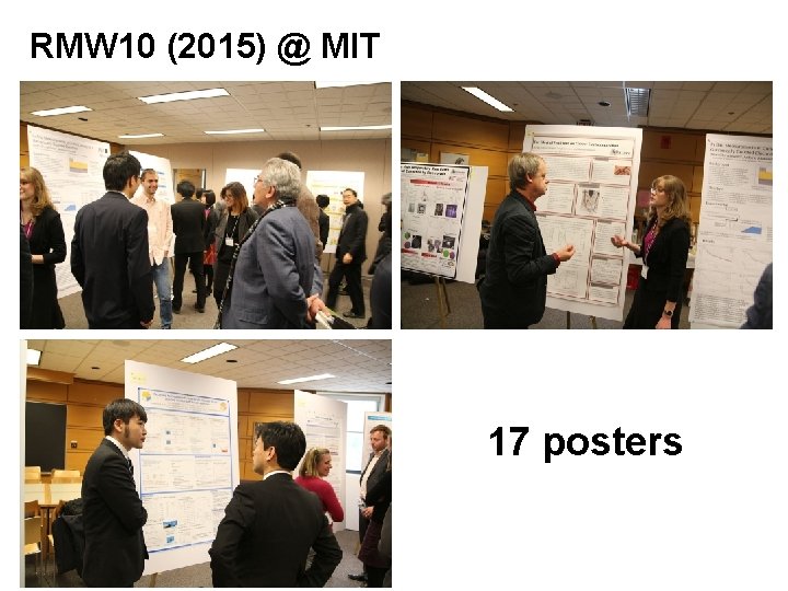 RMW 10 (2015) @ MIT 17 posters 