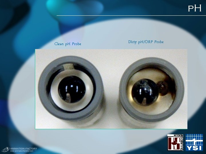p. H Clean p. H Probe Dirty p. H/ORP Probe p. H Clean p. H Probe Dirty p. H/ORP Probe