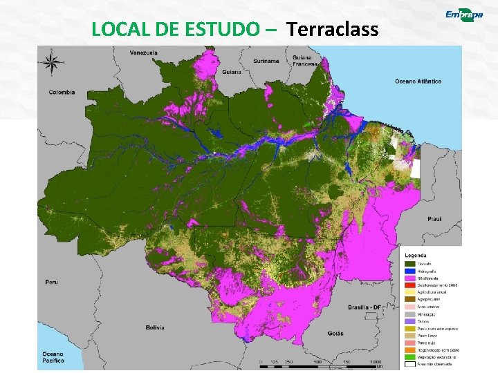 LOCAL DE ESTUDO – Terraclass 
