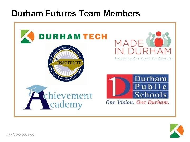 Durham Futures Team Members durhamtech. edu 