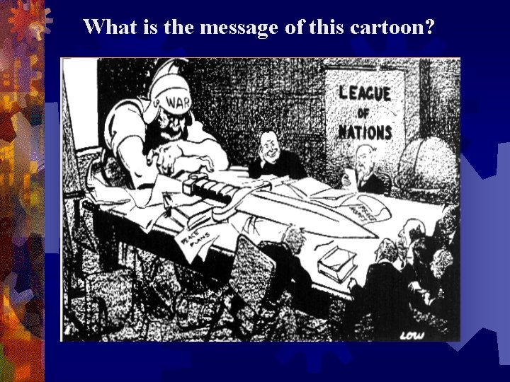 What is the message of this cartoon? 