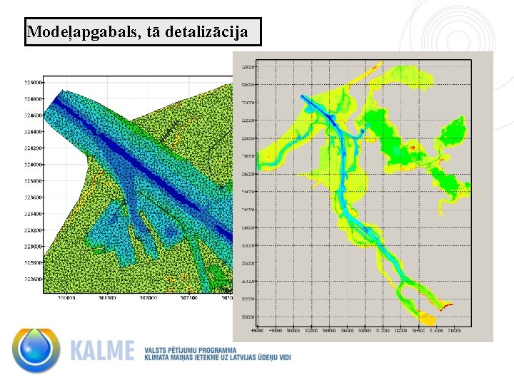 Modeļapgabals, tā detalizācija 