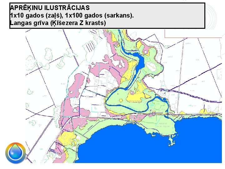 APRĒĶINU ILUSTRĀCIJAS 1 x 10 gados (zaļš), 1 x 100 gados (sarkans). Langas grīva