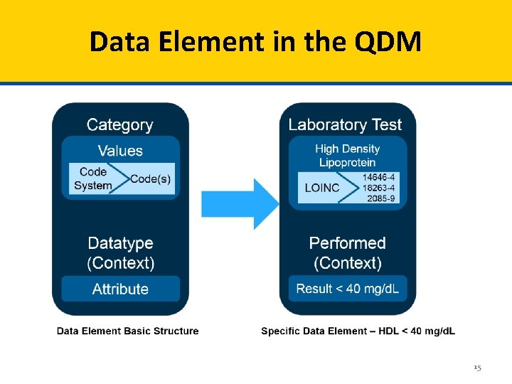 Data Element in the QDM 15 