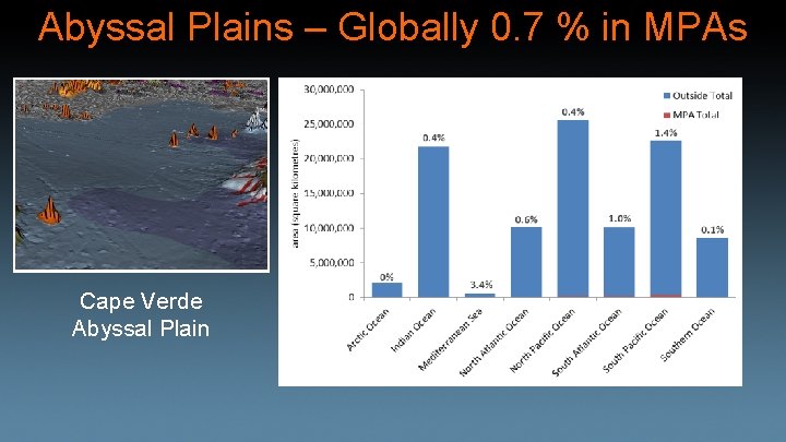 Abyssal Plains – Globally 0. 7 % in MPAs Cape Verde Abyssal Plain 