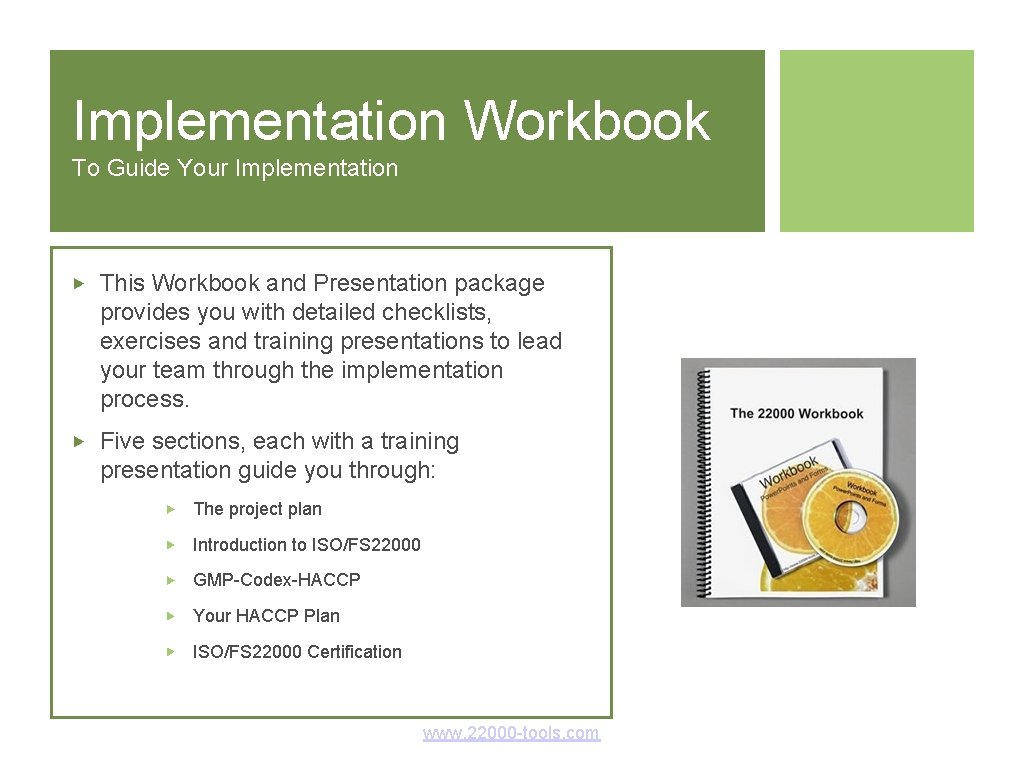 Implementation Workbook To Guide Your Implementation This Workbook and Presentation package provides you with Implementation Workbook To Guide Your Implementation This Workbook and Presentation package provides you with