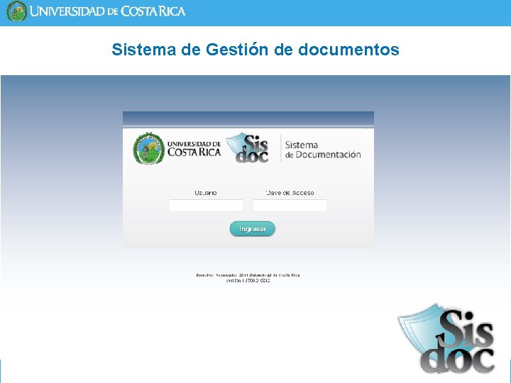 Sistema de Gestión de documentos 57 Sistema de Gestión de documentos 57