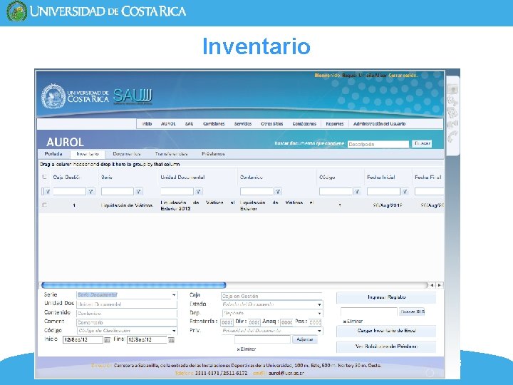Inventario 68 Inventario 68