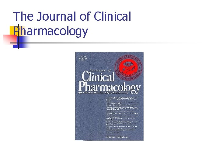 The Journal of Clinical Pharmacology 
