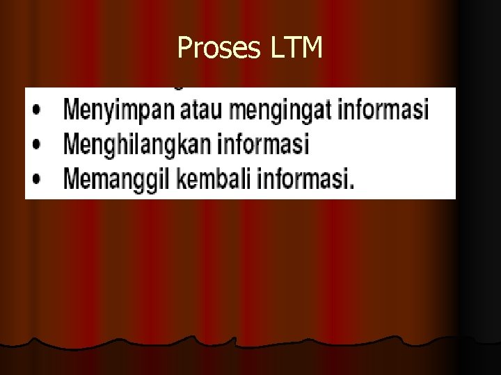 Proses LTM 