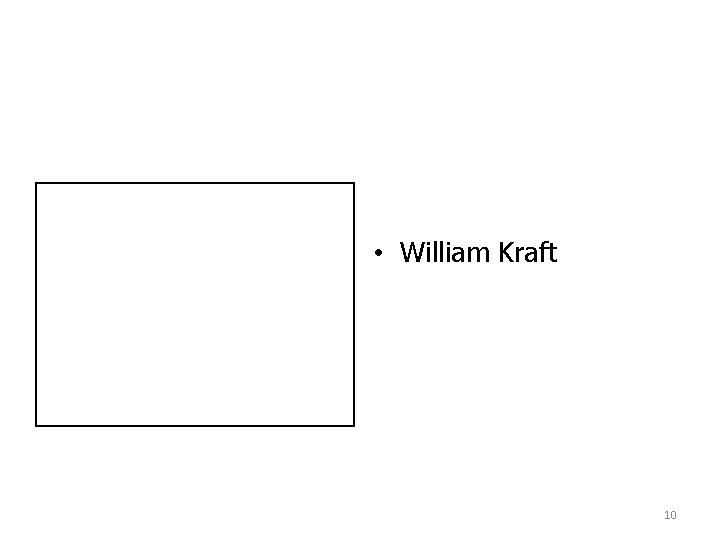 • William Kraft 10 • William Kraft 10