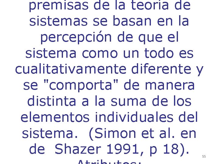 premisas de la teoría de sistemas se basan en la percepción de que el premisas de la teoría de sistemas se basan en la percepción de que el