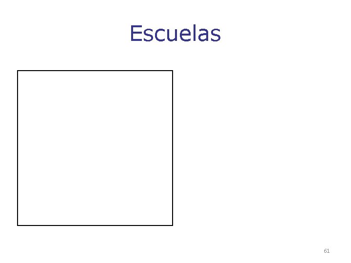 Escuelas 61 Escuelas 61