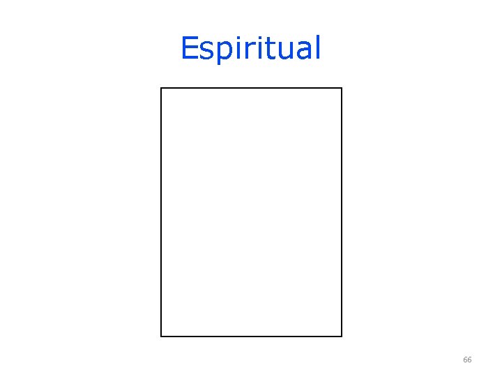 Espiritual 66 Espiritual 66