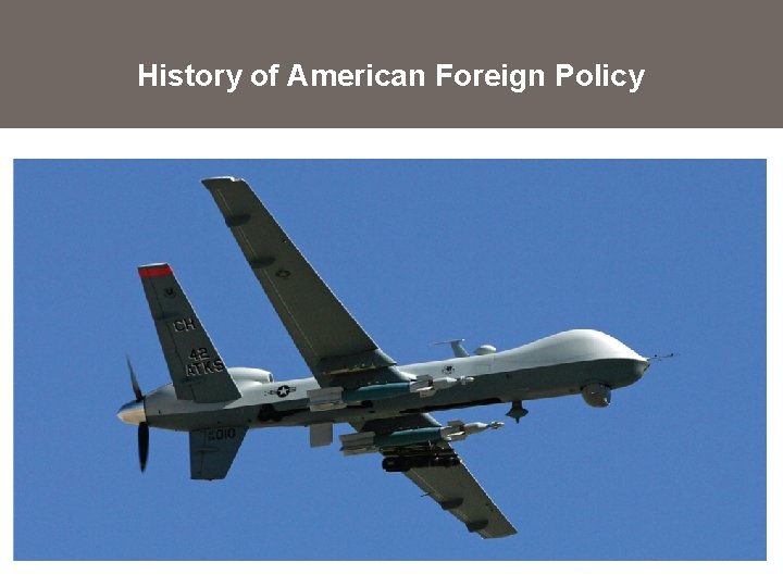 History of American Foreign Policy 