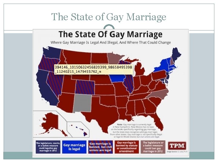 The State of Gay Marriage 