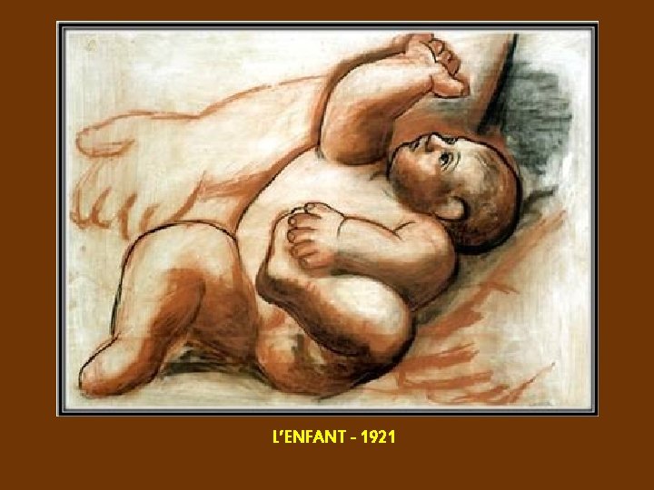 L’ENFANT - 1921 