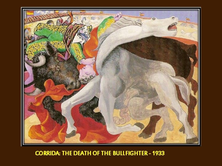 CORRIDA: THE DEATH OF THE BULLFIGHTER - 1933 