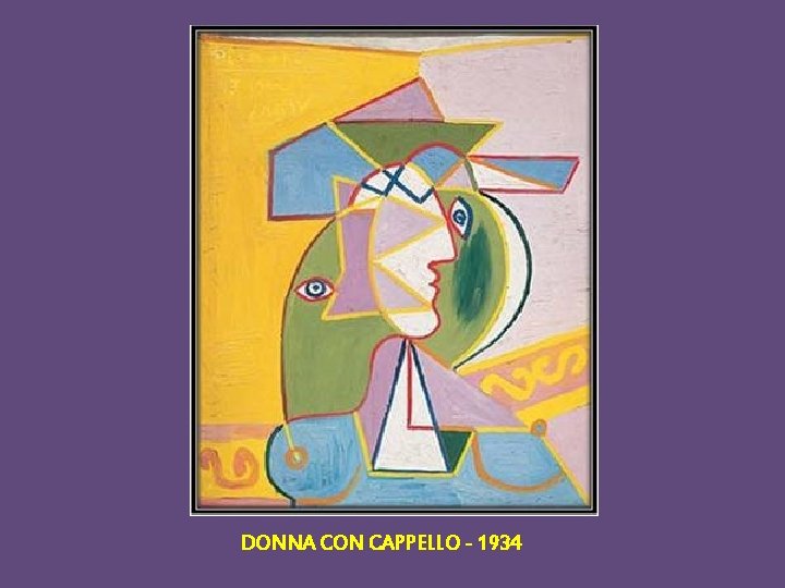DONNA CON CAPPELLO - 1934 