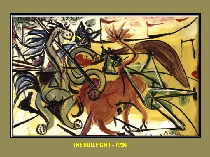 THE BULLFIGHT - 1934 