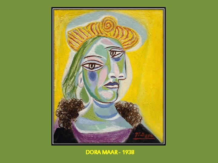 DORA MAAR - 1938 