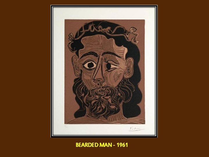 BEARDED MAN - 1961 
