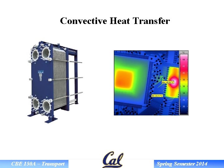 Convective Heat Transfer CBE 150 A – Transport Spring Semester 2014 