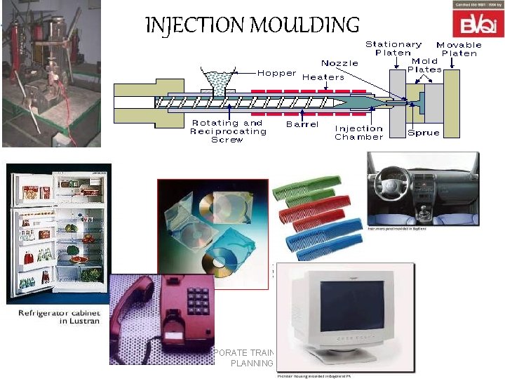 INJECTION MOULDING CORPORATE TRAINING AND PLANNING 