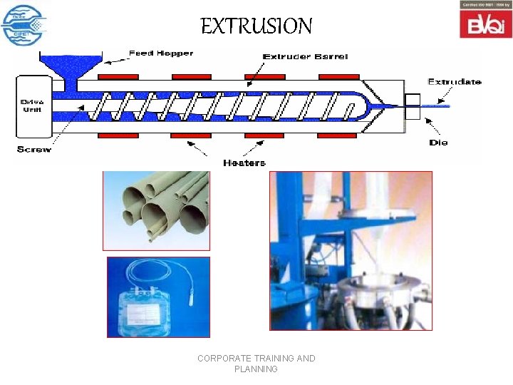 EXTRUSION CORPORATE TRAINING AND PLANNING 