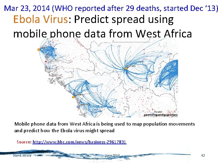 Mar 23, 2014 (WHO reported after 29 deaths, started Dec ‘ 13) Ebola Virus: