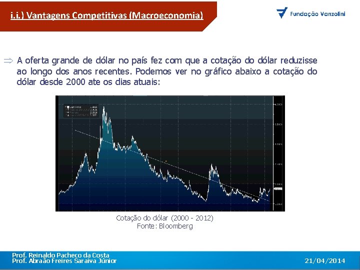 i. i. ) Vantagens Competitivas (Macroeconomia) encontro corporativo coma cotação toda ado equipe da