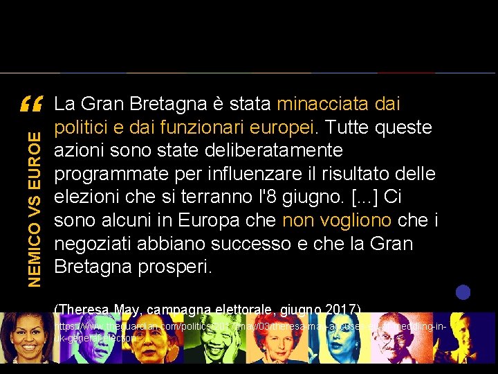 NEMICO VS EUROE “ La Gran Bretagna è stata minacciata dai politici e dai